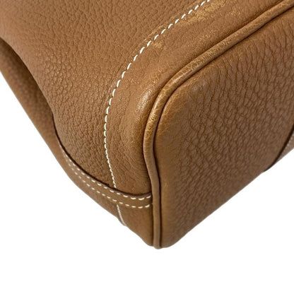 Hermes Tote Garden Party TPM Gold Silver