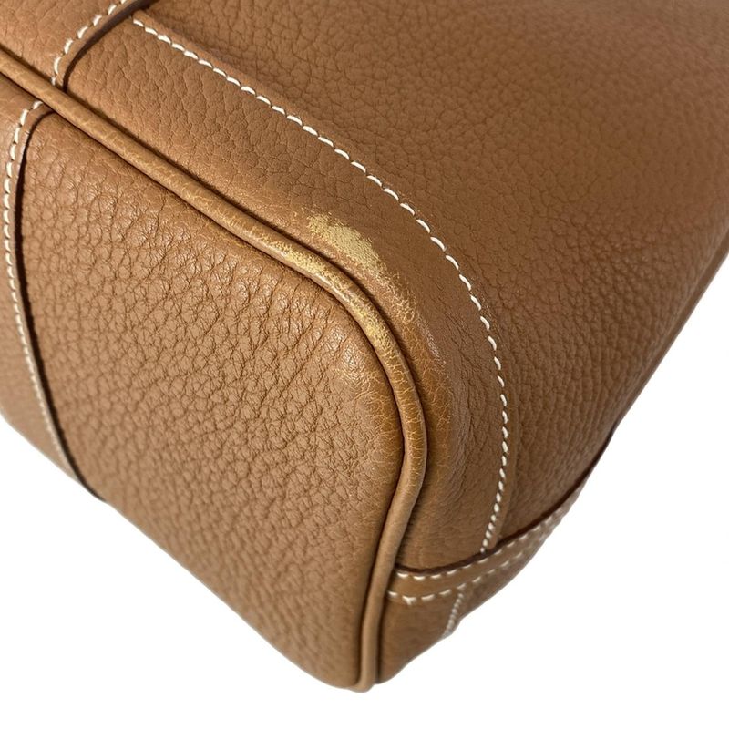 Hermes Tote Garden Party TPM Gold Silver