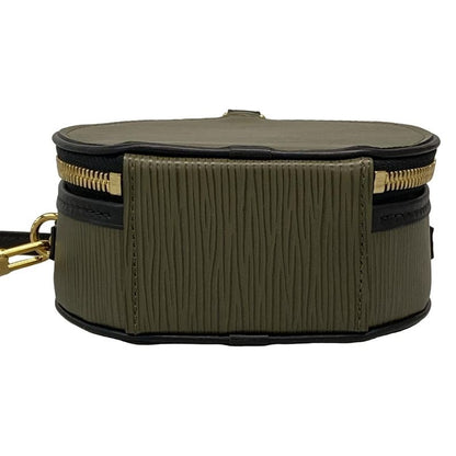 Louis Vuitton Shoulder Bag Epi Mini Boite Chapeau Khaki Black