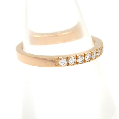 Tiffany & Co. Ring Novo Half Circle 18K Pink Gold Diamond Half