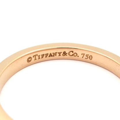 Tiffany & Co. Ring Novo Half Circle 18K Pink Gold Diamond Half