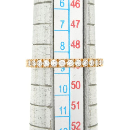 Tiffany & Co. Ring Novo Half Circle 18K Pink Gold Diamond Half