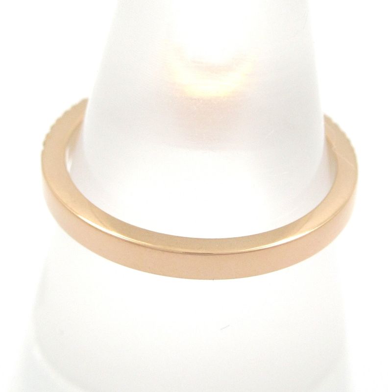 Tiffany & Co. Ring Novo Half Circle 18K Pink Gold Diamond Half