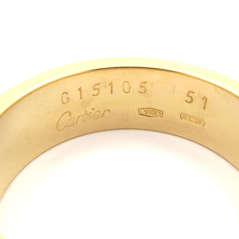 Cartier Ring 51 Love 18K Yellow Gold