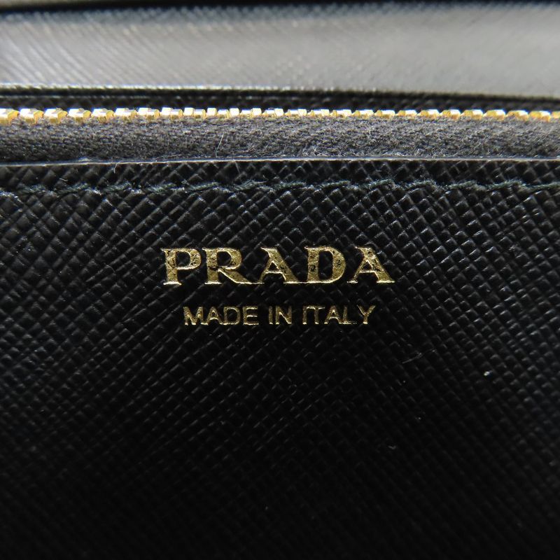 Prada Logo Wallet Saffiano