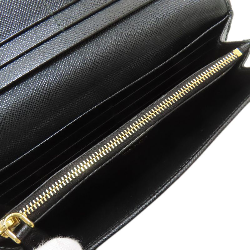 Prada Logo Wallet Saffiano