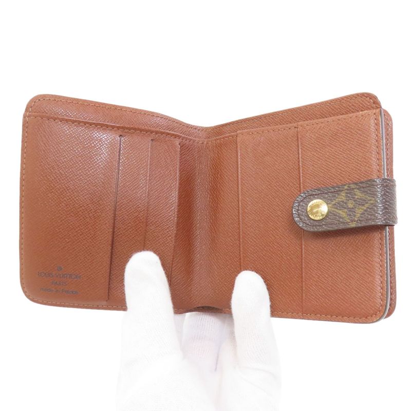 Louis Vuitton Compact Zip Bifold Wallet Monogram