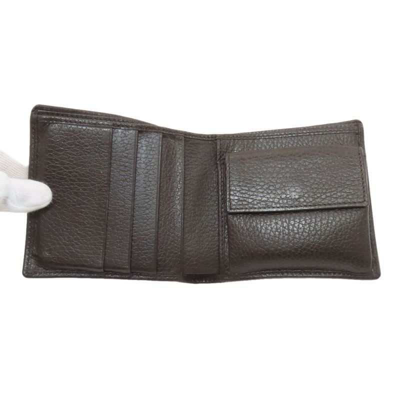 Gucci GG Bifold Wallet Canvas Leather