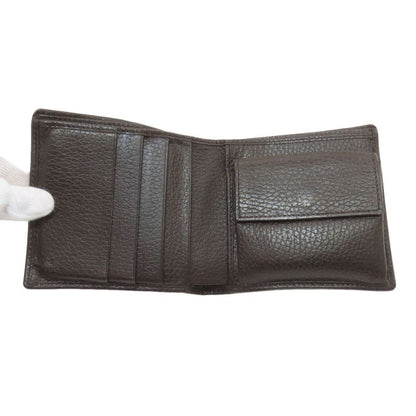 Gucci GG Bifold Wallet Canvas Leather