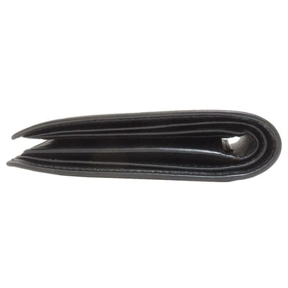 Balenciaga Logo Bifold Wallet Leather