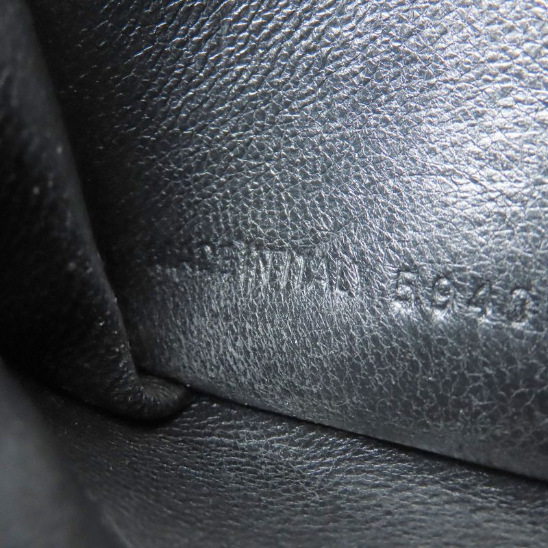 Balenciaga Logo Bifold Wallet Leather