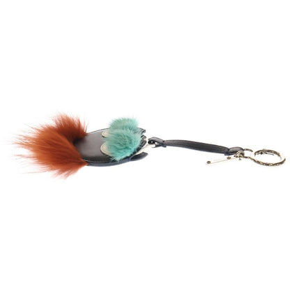 Fendi Monster Star Mirror Charm Key Ring Multi