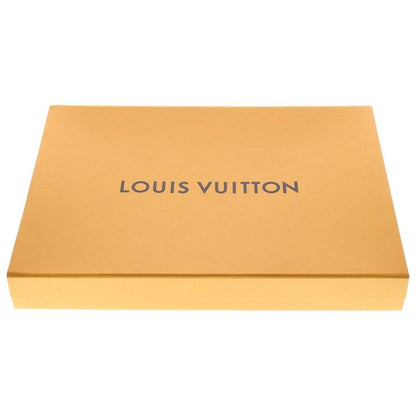 Louis Vuitton Logomania Scarf Shine Monogram Wool Black Silver