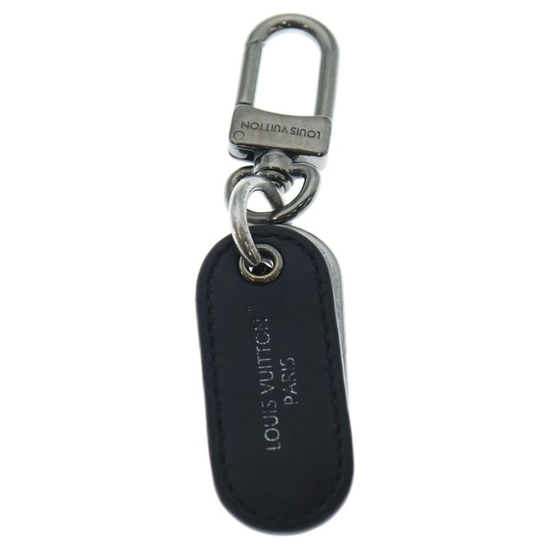 Louis Vuitton Monogram Eclipse LV Signature Chain Black