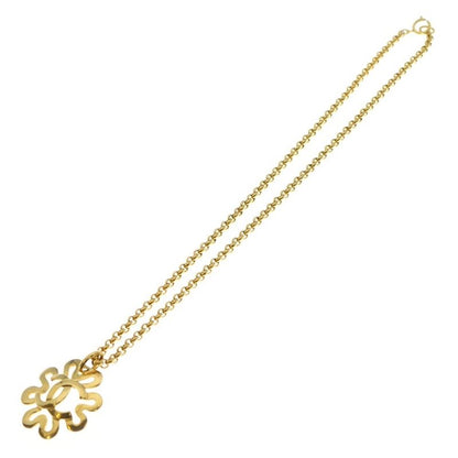 Chanel CC Logo Chain Necklace Gold