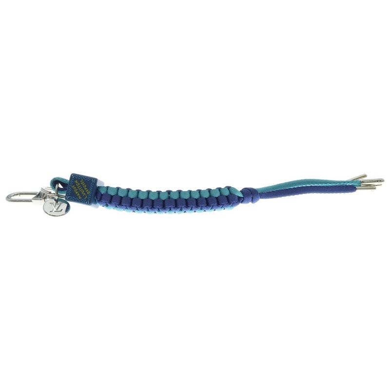 Louis Vuitton Key Ring Key Holder Damier Play Blue