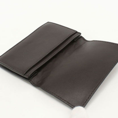 Bottega Veneta Business Card Case Intrecciato Holder Leather