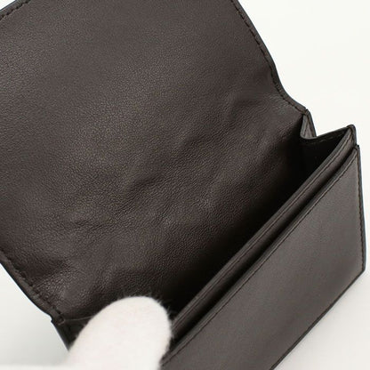 Bottega Veneta Business Card Case Intrecciato Holder Leather