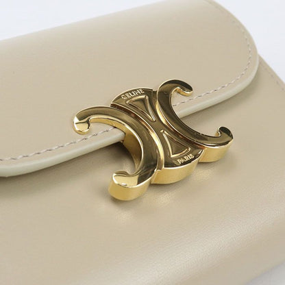 Celine Small Flap Wallet Triomphe Trifold