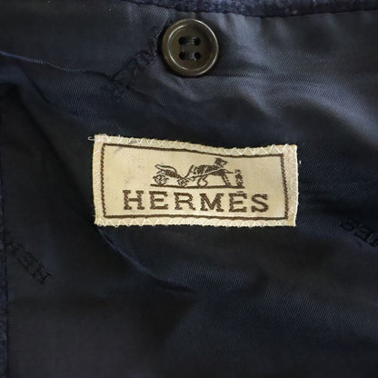Hermes Step Back Cashmere Terrace Jacket Navy