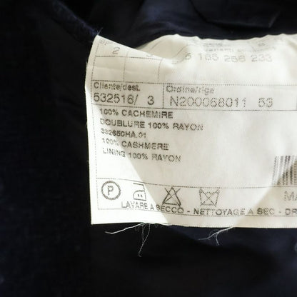 Hermes Step Back Cashmere Terrace Jacket Navy