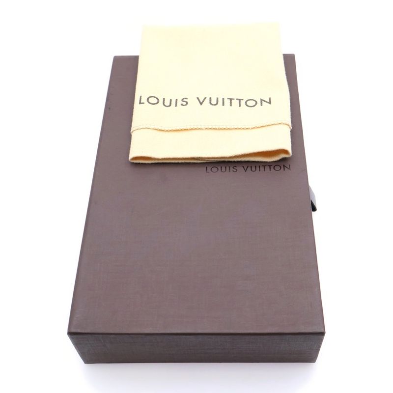 Louis Vuitton Zippy Wallet Vertical Taiga Noir Black Round