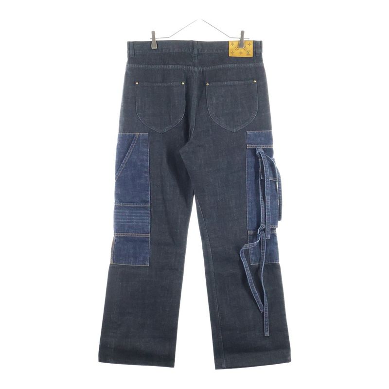 Louis Vuitton Karakoram Denim Trousers Cargo Pants