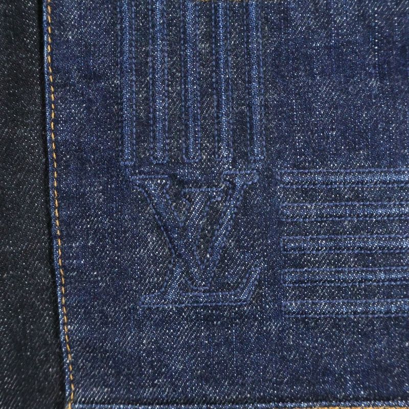 Louis Vuitton Karakoram Denim Trousers Cargo Pants