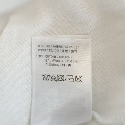 Balenciaga Crew Print Neck Short Sleeve T-Shirt White