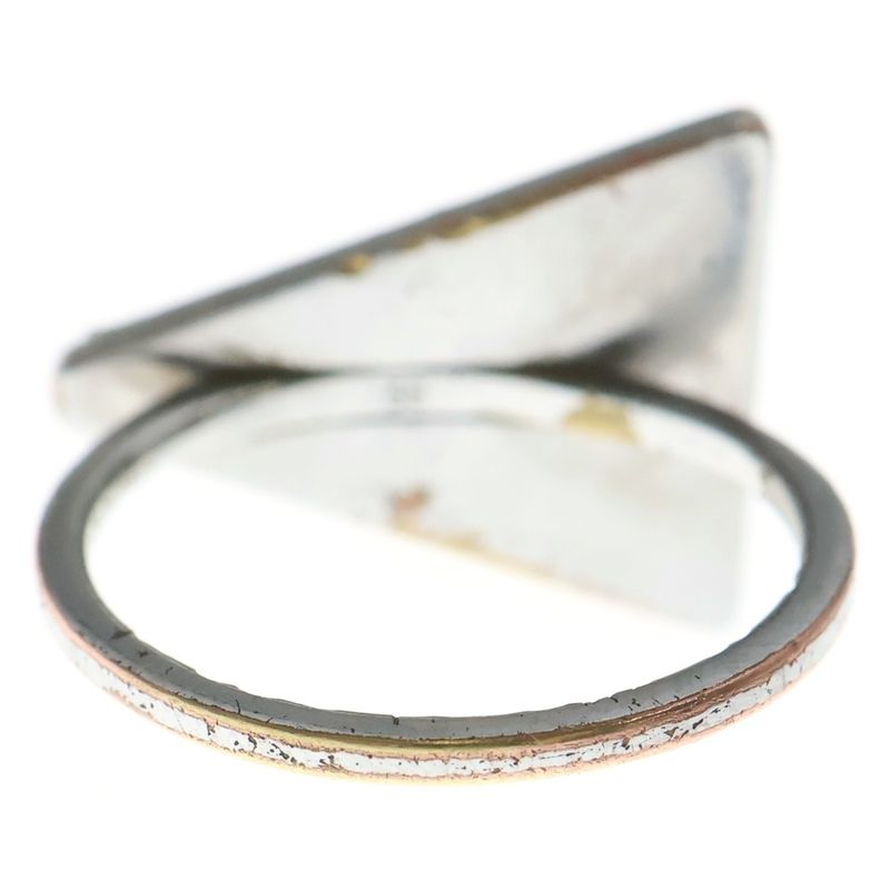 Celine Triangle Ring Silver