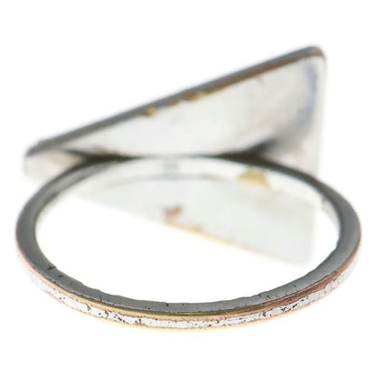 Celine Triangle Ring Silver