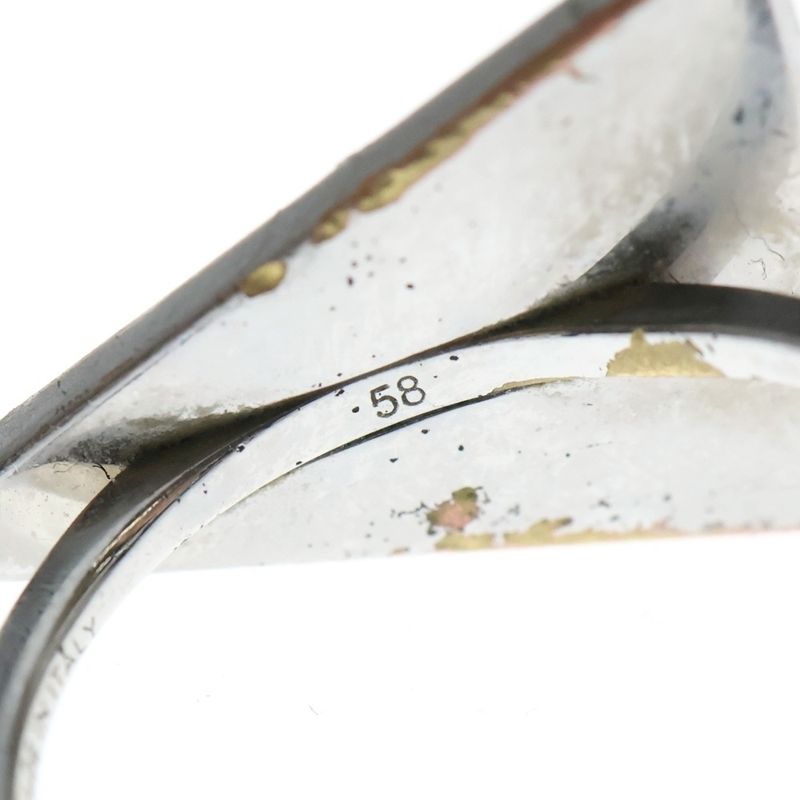 Celine Triangle Ring Silver