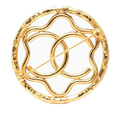 Chanel CC Logo Gold Plated