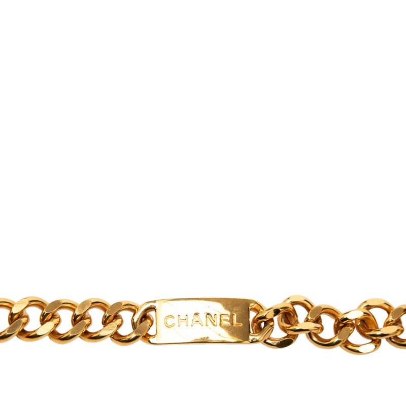 Chanel CC Logo 31 Rue Cambon Paris Chain Belt Gold Plated