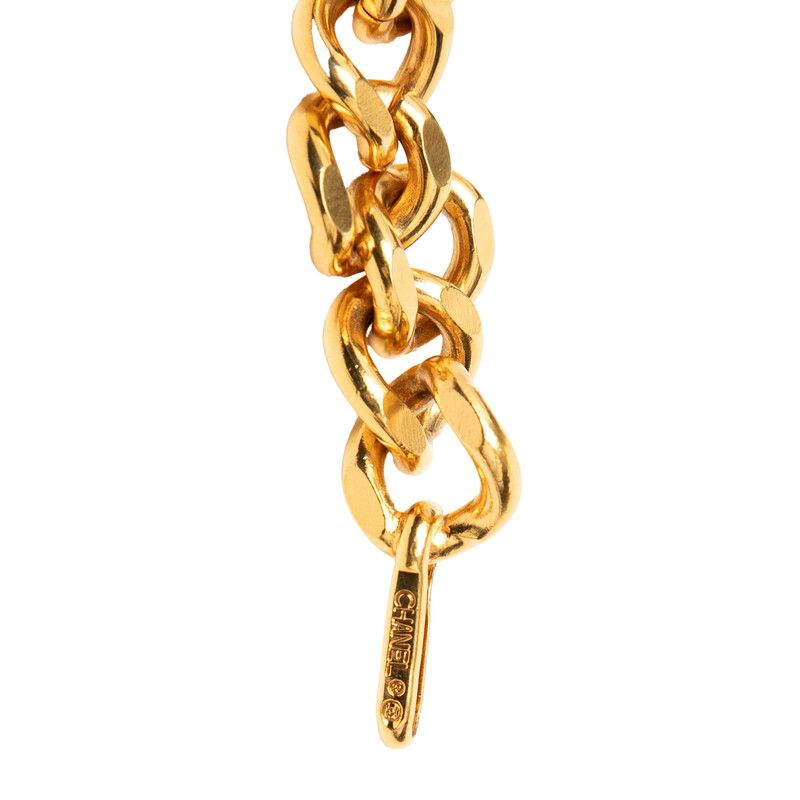 Chanel CC Logo 31 Rue Cambon Paris Chain Belt Gold Plated