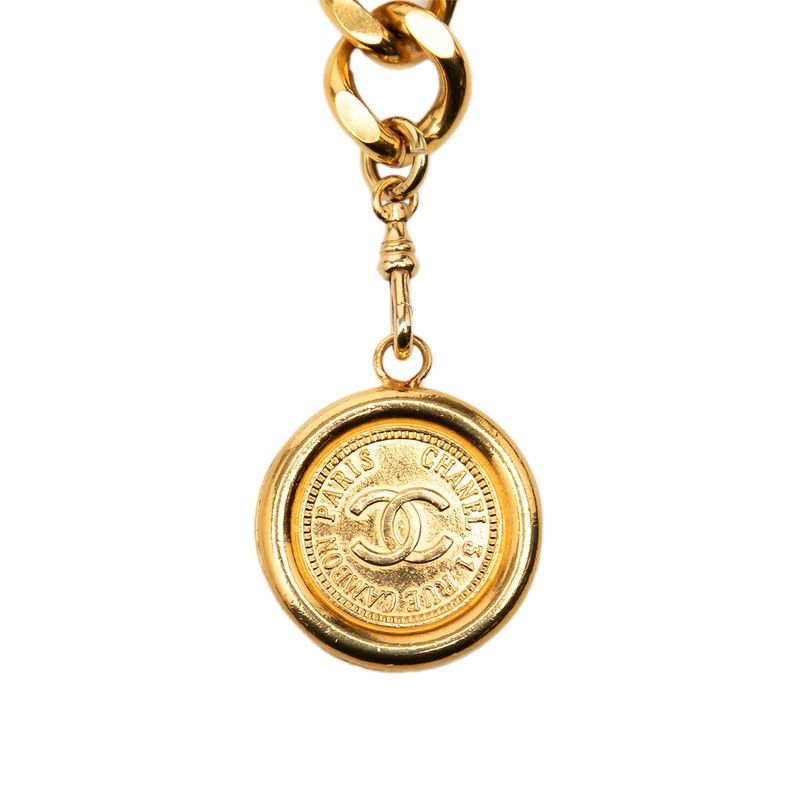 Chanel CC Logo 31 Rue Cambon Paris Chain Belt Gold Plated