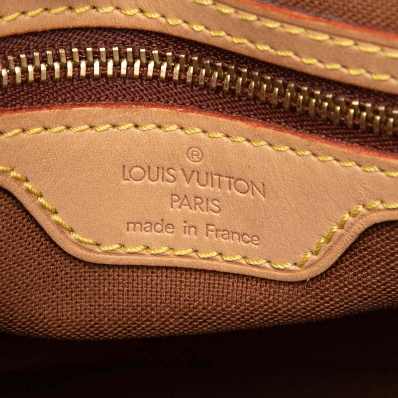 Louis Vuitton Monogram Mini Looping Shoulder Bag Brown