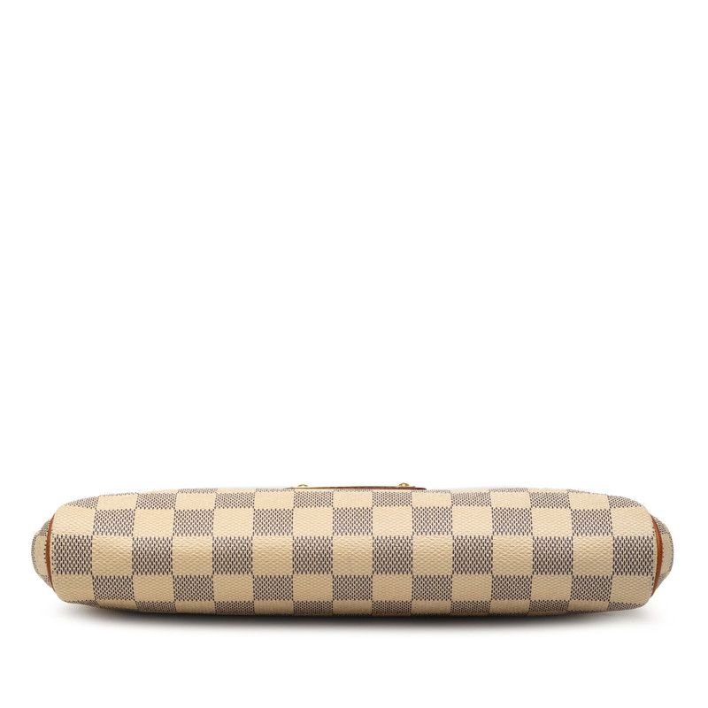 Louis Vuitton Damier Azur Eva Chain Shoulder Bag 2-Way White