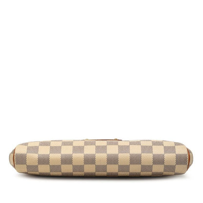 Louis Vuitton Damier Azur Eva Chain Shoulder Bag 2-Way White
