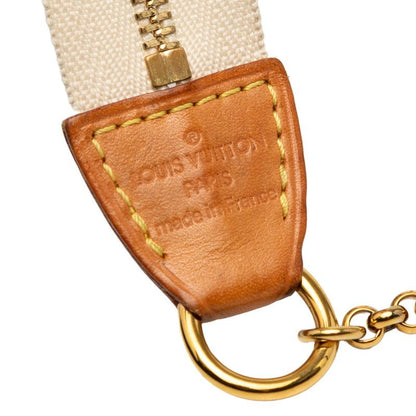 Louis Vuitton Damier Azur Eva Chain Shoulder Bag 2-Way White