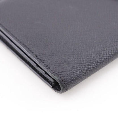 Hermes Bearn Souffle Veau Epsom Black Wallet