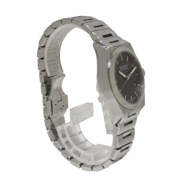 Gucci Pantheon 115.4 Quartz Black Dial Date Watch