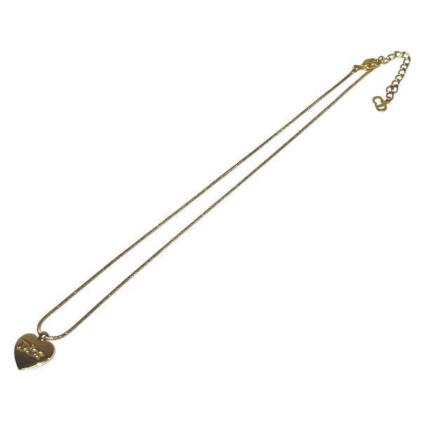 Dior Logo Necklace Gold