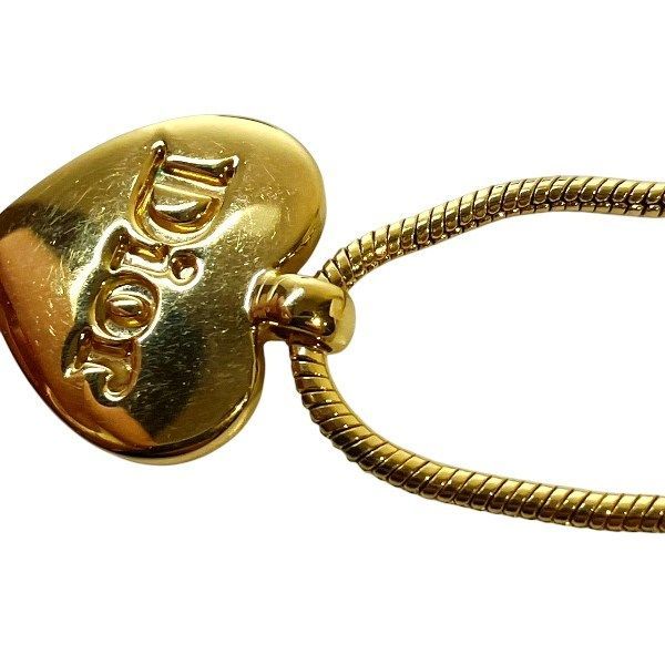 Dior Logo Necklace Gold