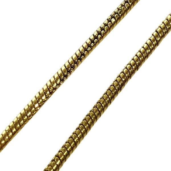 Dior Logo Necklace Gold