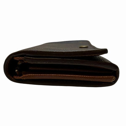 Louis Vuitton Monogram Portomonevier Tresor L-shaped Zipper Wallet