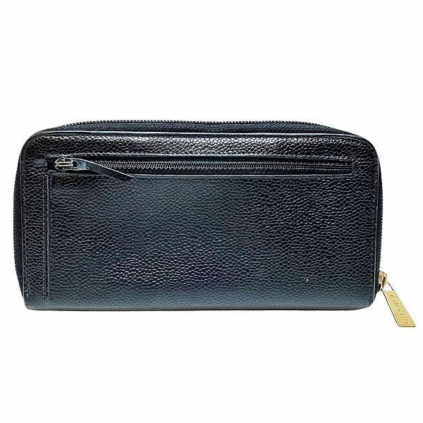 Chanel CC Logo Zip Around Wallet