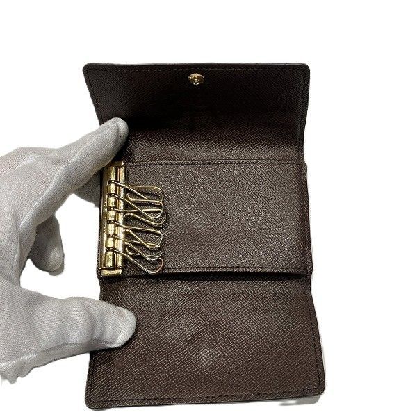 Louis Vuitton Damier Milty Cles 6 Key Case Key Holder