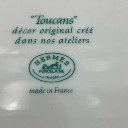 Hermes Toucan Oval Plate