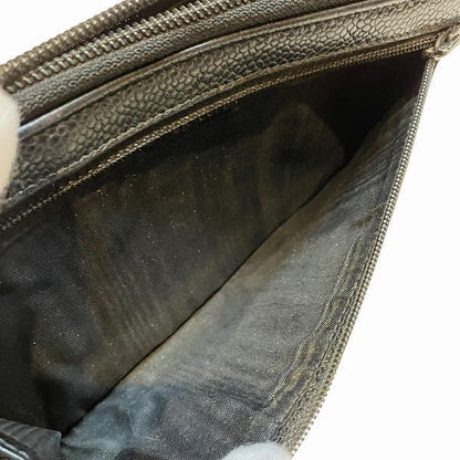 Chanel CC Logo Zip Around Wallet